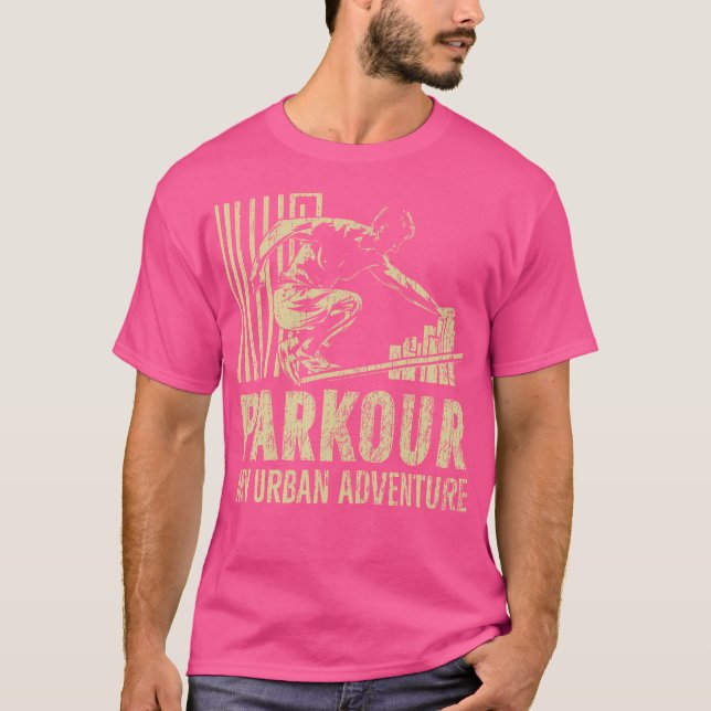 Parkour My Urban Adventure Parkour T-Shirt (Vorderseite)