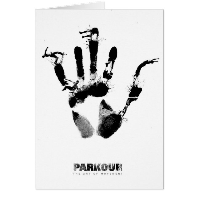 Parkour Plakat (Vorne)