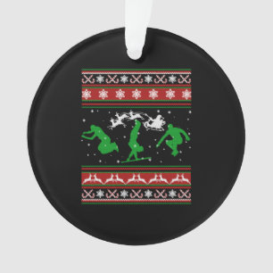 Parkour Shirt - Parkour Christmas Shirt Ornament