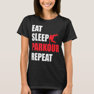 Parkour Shoes Freerunning Equipment Hindernis Cour T-Shirt