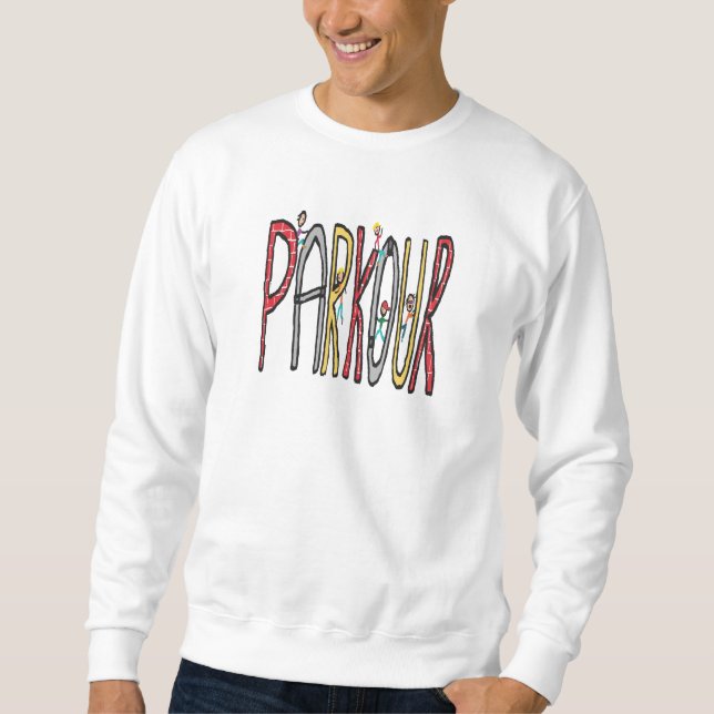 Parkour Sweatshirt (Vorderseite)