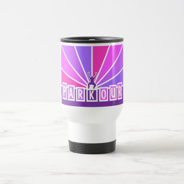 PARKOUR Tasse - wählen Sie Stil & Farbe (Mittel)