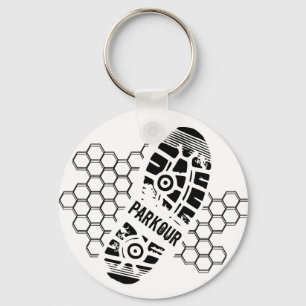 Parkour Training Schlüsselanhänger