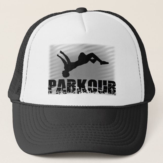 Parkour Truckerkappe (Vorderseite)