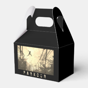 Parkour Urban Free Running Freestyling Geschenkschachtel