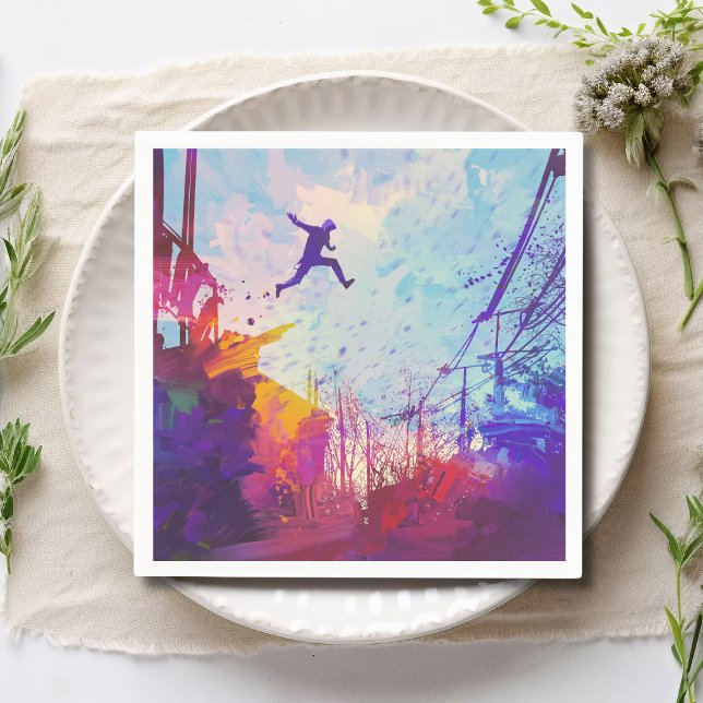 Parkour Urban Free Running Serviette (Von Creator hochgeladen)