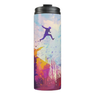 Parkour Urban Free Running Thermal Travel Mug Thermosbecher