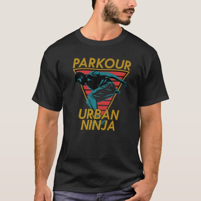 Parkour Urban Ninja T-Shirt (Vorderseite)