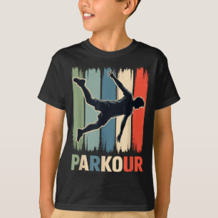 Parkour, Urbaner Turner, Traceur, Läufer  T-Shirt