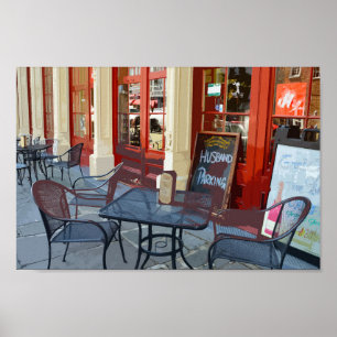 Parkplatz für Ehemänner in Charleston Poster