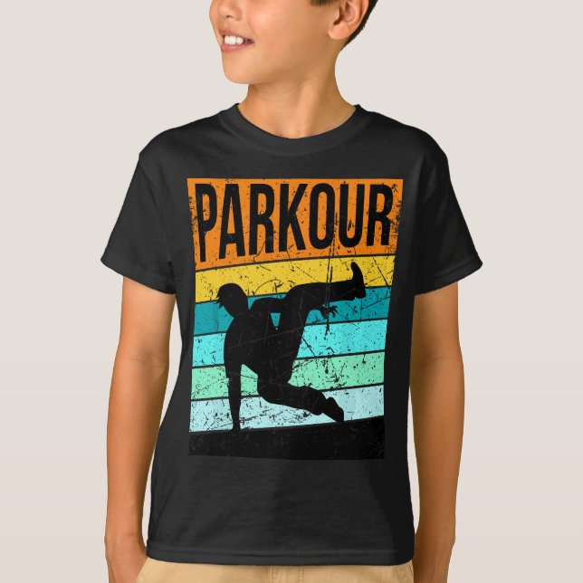 Parkplatz für Jungen Mädchen Gear Jump Party T-Shirt (Vorderseite)