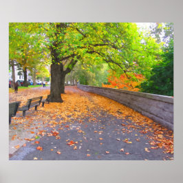 PARKPLATZ IN FALL POSTER