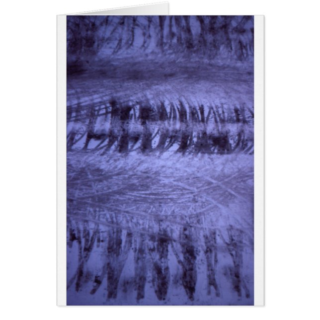 Parkplatz-Muster nach Schnee (Vorne)