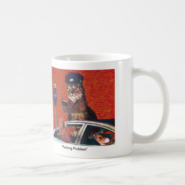 Parkproblem-Tasse Kaffeetasse (Rechts)