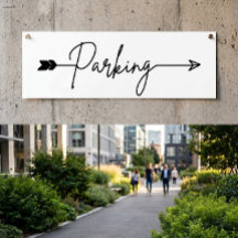 Parkrichtungszeichen verlassen, Party-Pfeil Poster