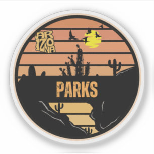 Parks, Arizona Aufkleber