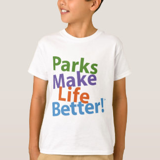 Parks machen das Leben besser! Offizielles Logo T-Shirt