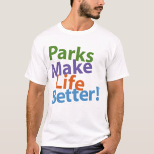 Parks machen das Leben besser! Offizielles Logo T-Shirt
