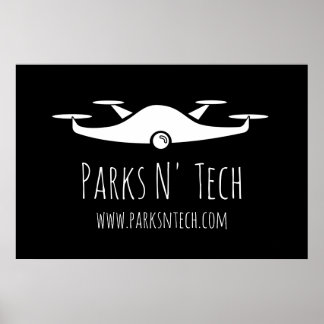Parks N' Tech Quadcopter Poster