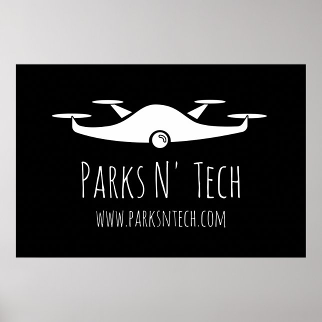 Parks N' Tech Quadcopter Poster (Vorne)
