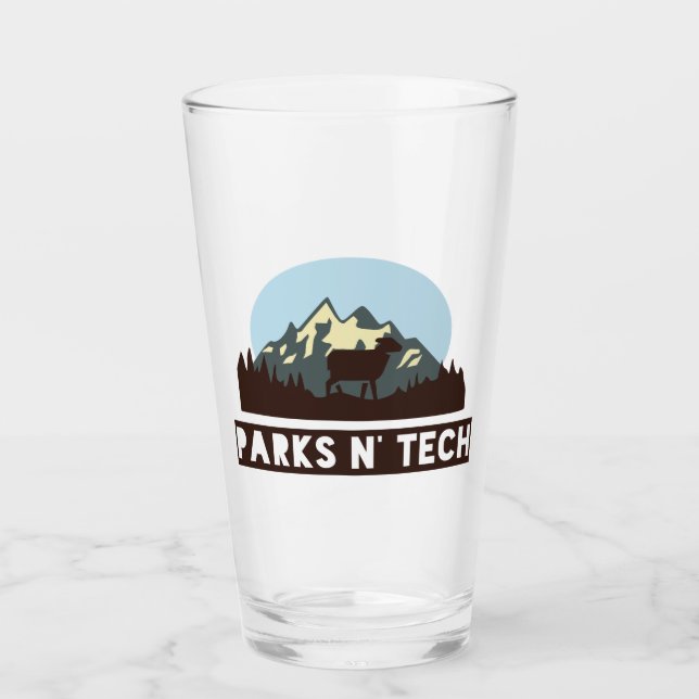 Parks N Technologie-Ziegen-Glas Glas (Vorderseite)