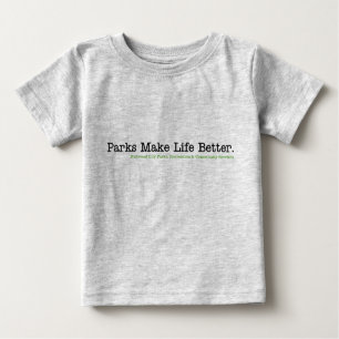 PARKS UND ERHOLUNG BABY T-SHIRT