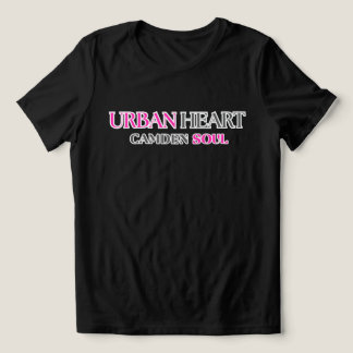 PARKSIDE STOLZ URBAN HEART Schwarz Pink Damen Tri-Blend Shirt