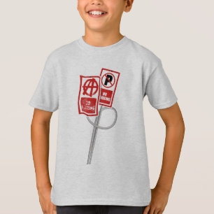 Parkverbot-Anarchie-Schild T-Shirt