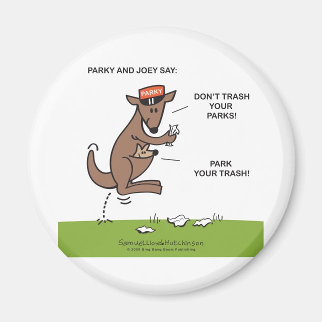 Parky & Joey Magnet (Vorne)