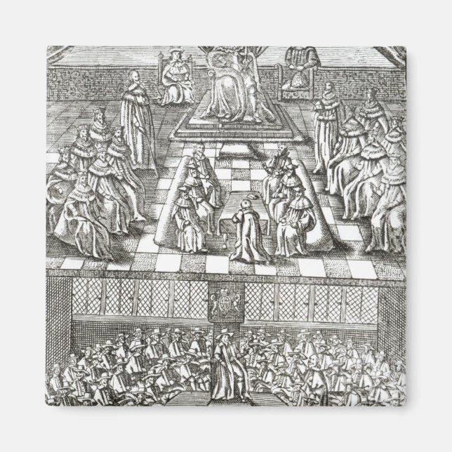 Parlament 1640 magnet (Vorne)