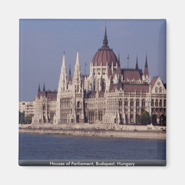 Parlament, Budapest, Ungarn Magnet (Vorne)