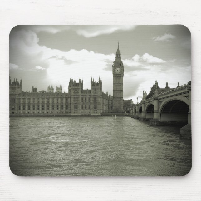 Parlament - Elizabeth Tower - Big Ben Mousepad (Vorne)