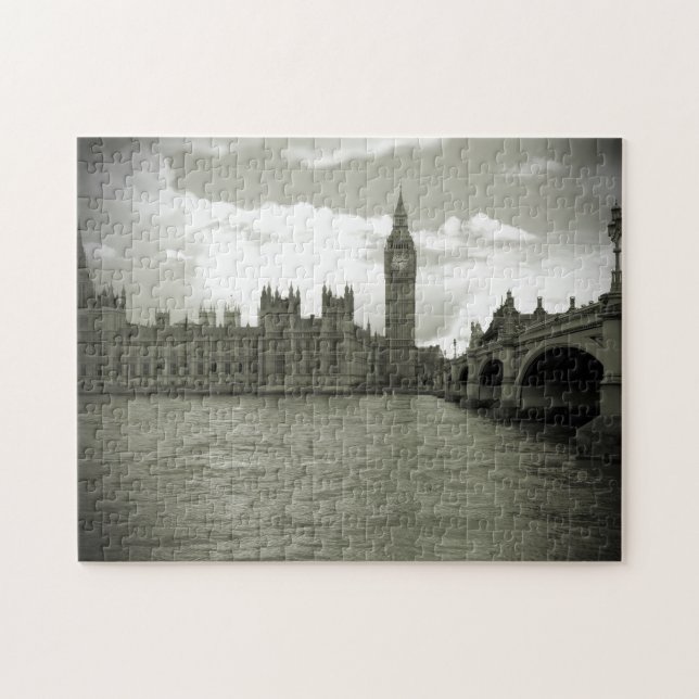 Parlament - Elizabeth Tower - Big Ben Puzzle (Horizontal)