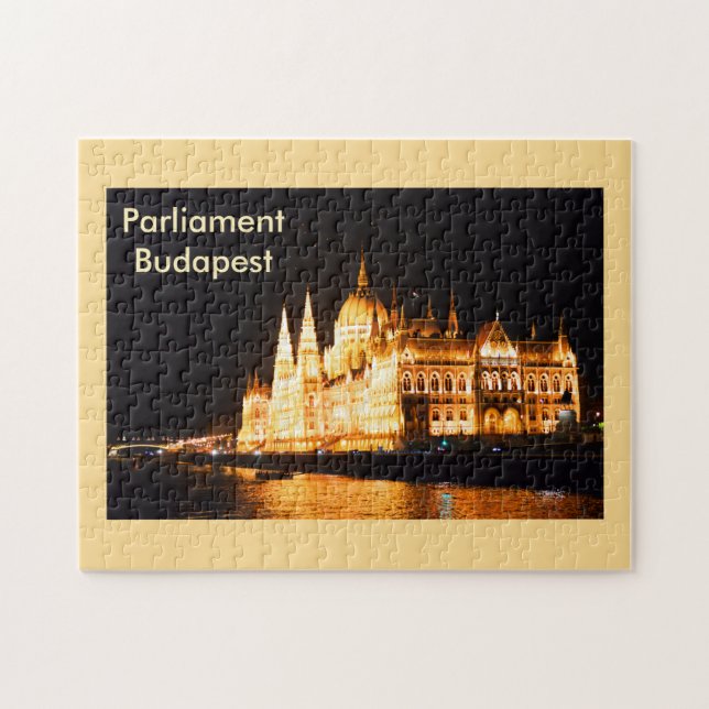 Parlament in Budapest Puzzle (Horizontal)