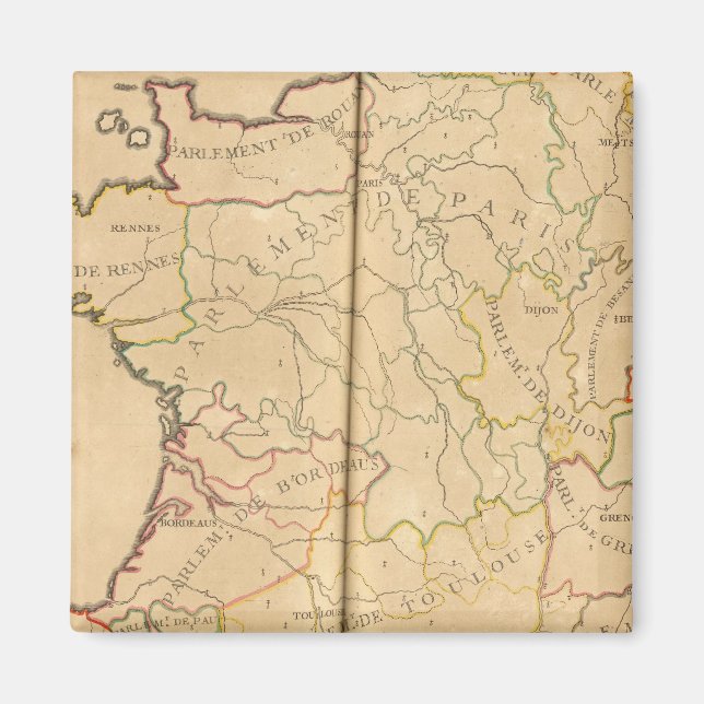 Parlament in Frankreich Magnet (Vorne)