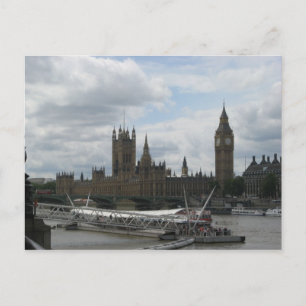 Parlament in London Postcard Postkarte
