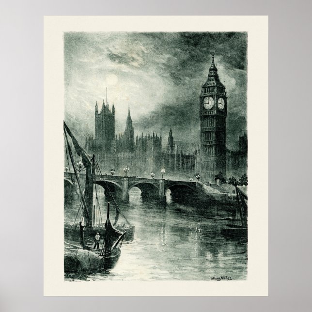 Parlament, London Poster (Vorne)