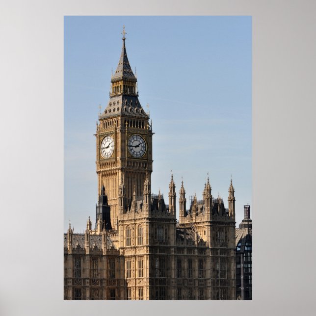 Parlament und Big Ben Uk Poster (Vorne)