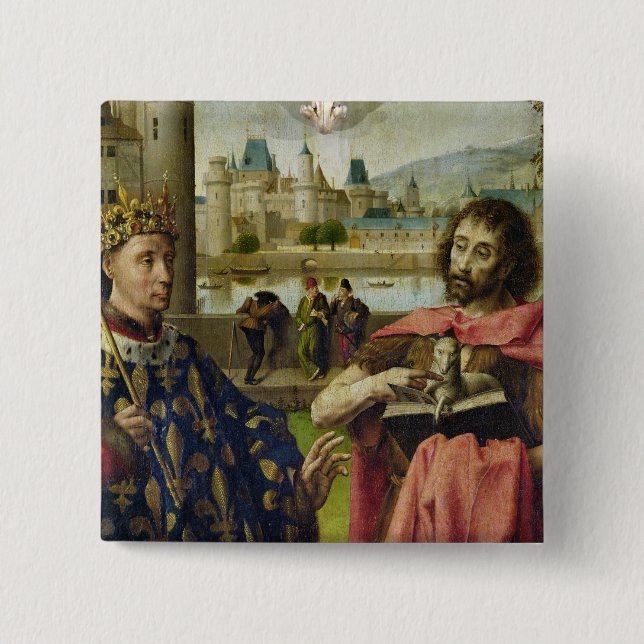 Parlament von ParisAltarpiece Button (Vorderseite)