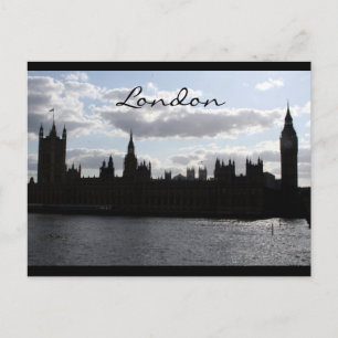 Parlament wohnt London Postkarte