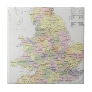 Parlamentarische Darstellung England u. Wales Fliese