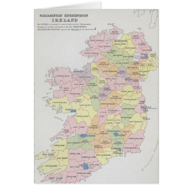 Parlamentarische Darstellung | Irland (Vorne)