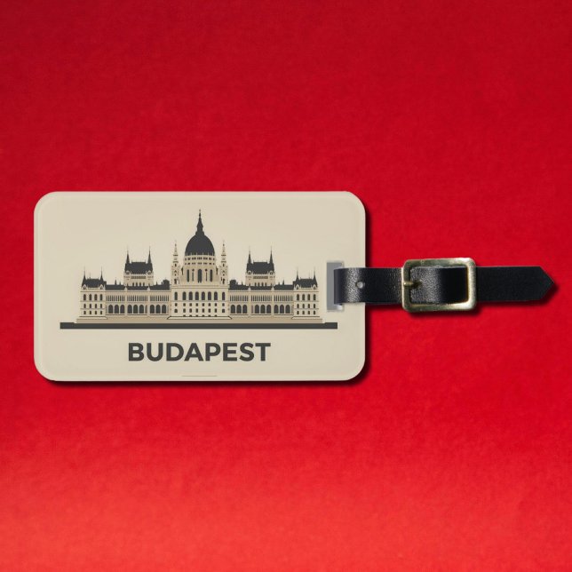 Parlamentsgebäude - Budapest  Gepäckanhänger (Von Creator hochgeladen)