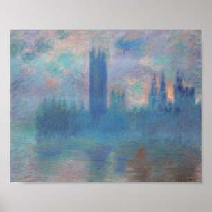 Parlamentsgebäude (London), Monet Poster