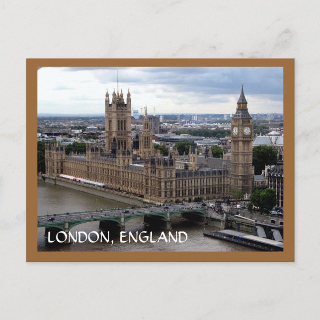 Parlamentsgebäude Postkarte (Vorderseite)