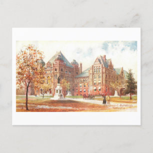 Parlamentsgebäude Toronto Kanada Vintage Postkarte
