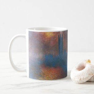 Parlamentshäuser, London von Claude Monet Kaffeetasse