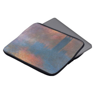 Parlamentshäuser, London von Claude Monet Laptopschutzhülle