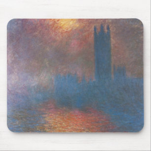 Parlamentshäuser, London von Claude Monet Mousepad