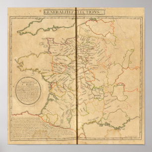 Parlamentswahlen in Frankreich Poster